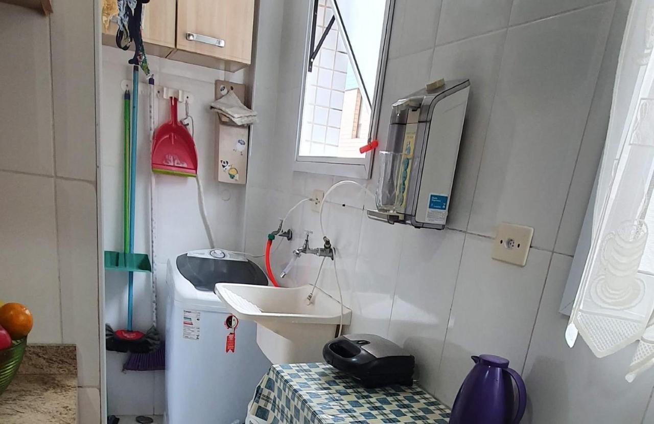 Apartamento Na Praia Praia Grande  Zewnętrze zdjęcie