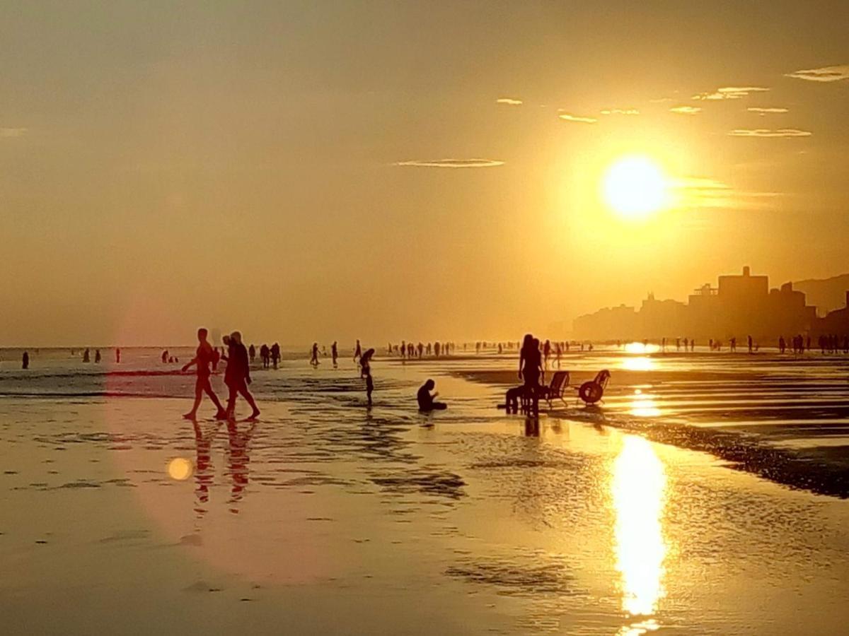 Apartamento Na Praia Praia Grande  Zewnętrze zdjęcie