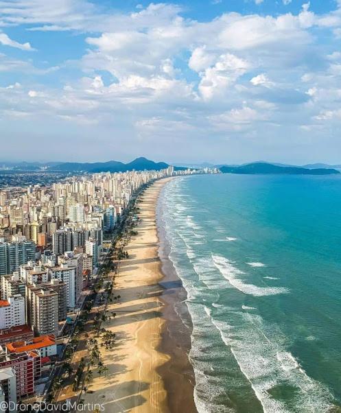 Apartamento Na Praia Praia Grande  Zewnętrze zdjęcie